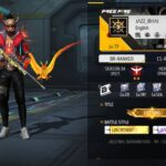 ID de Free Fire, estadísticas, rango, gremio y más de Jazz FF Gamer