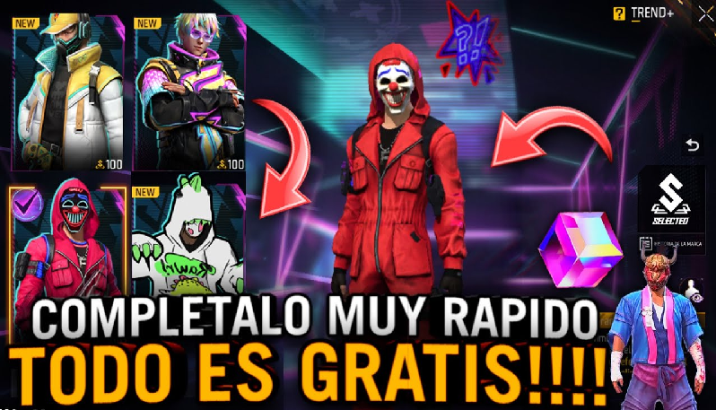 Cómo conseguir skins legendarias en Free Fire grat